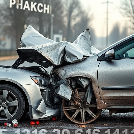 car crash damage