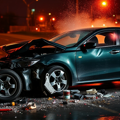 car crash damage