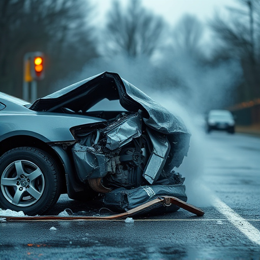 car crash damage
