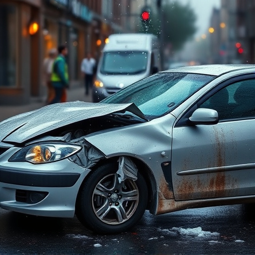 car crash damage
