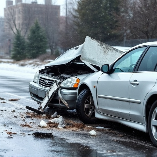 car crash damage