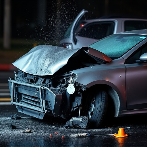car crash damage