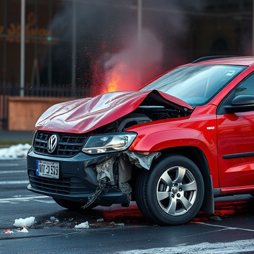 car crash damage