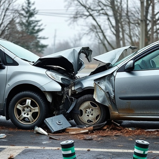 car crash damage