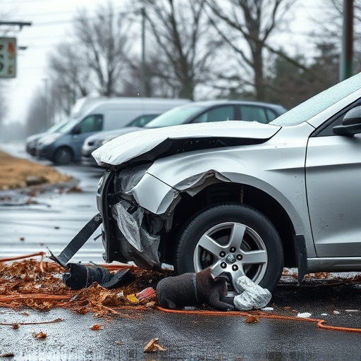 car crash damage