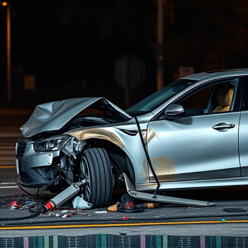 car crash damage