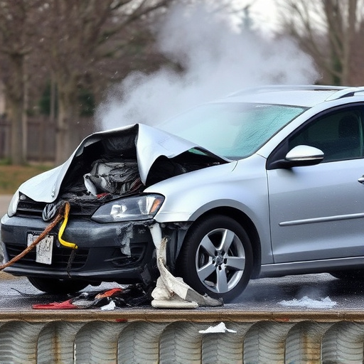 car crash damage