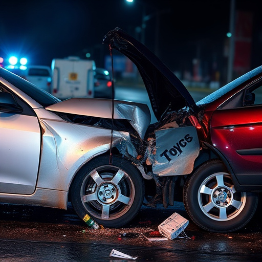 car crash damage