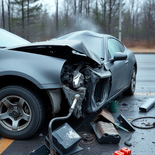 car crash damage