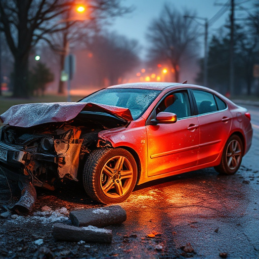 car crash damage
