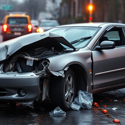 car crash damage