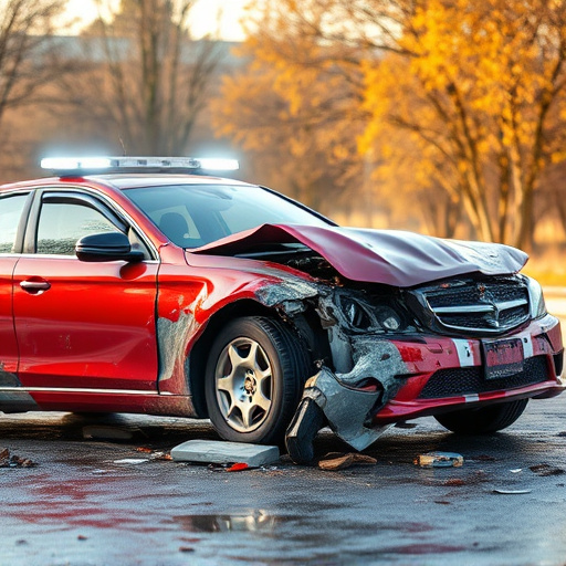 car crash damage