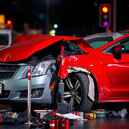 car crash damage