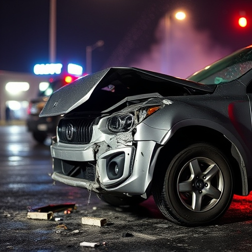car crash damage