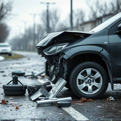 car crash damage