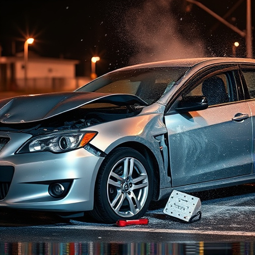 car crash damage