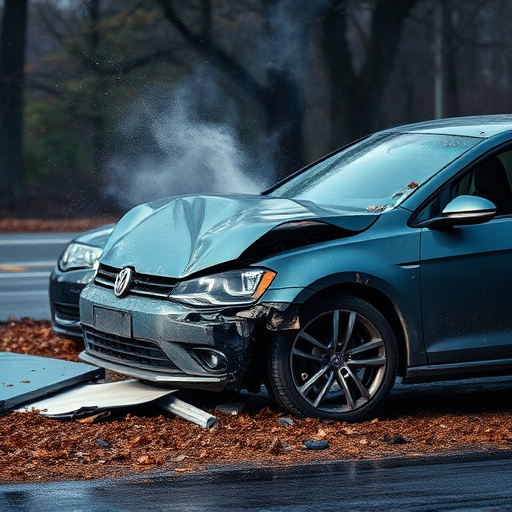 car crash damage