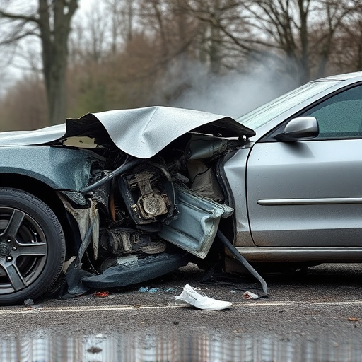 car crash damage