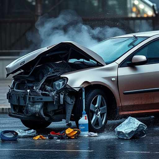 car crash damage