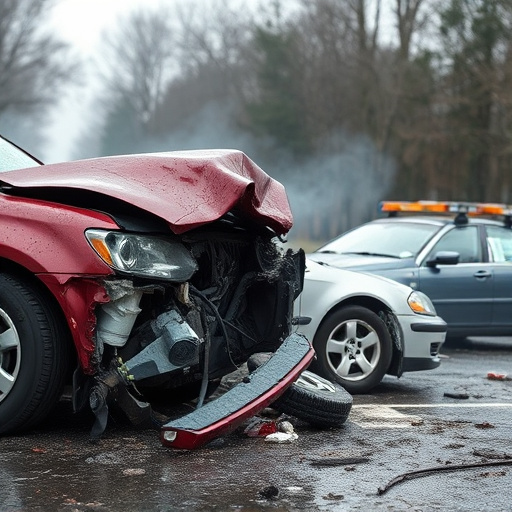 car crash damage