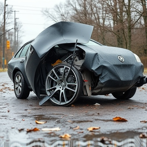 car crash damage