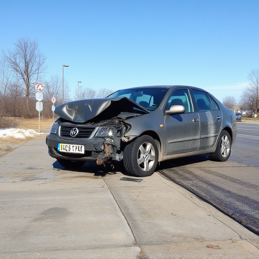 car crash damage