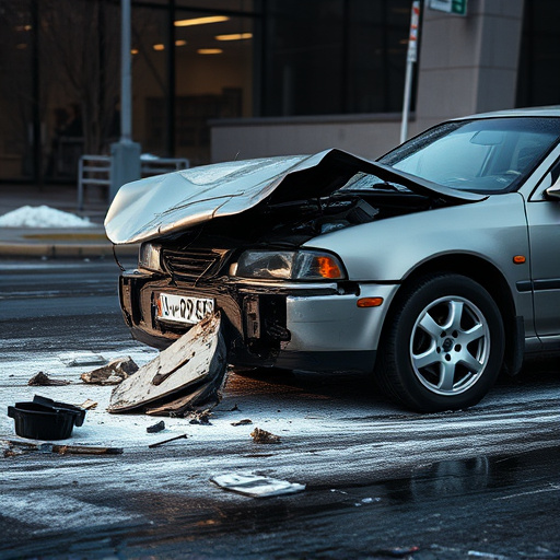 car crash damage