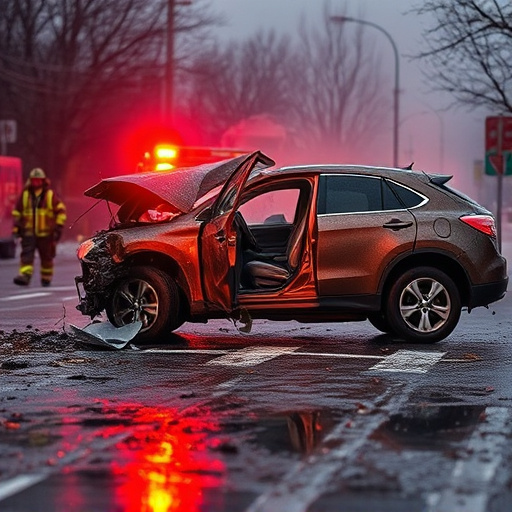 car crash damage