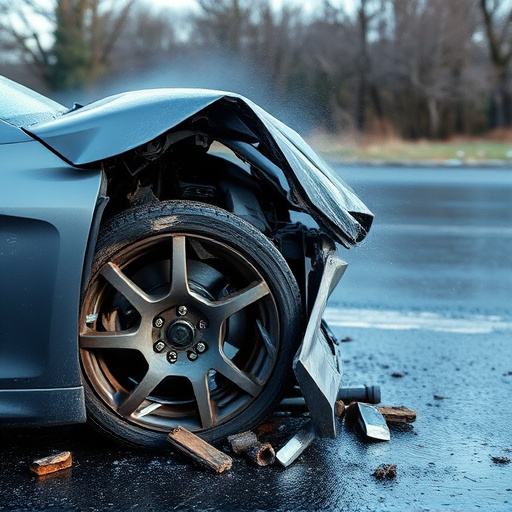 car crash damage