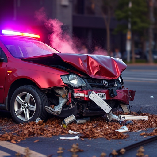 car crash damage