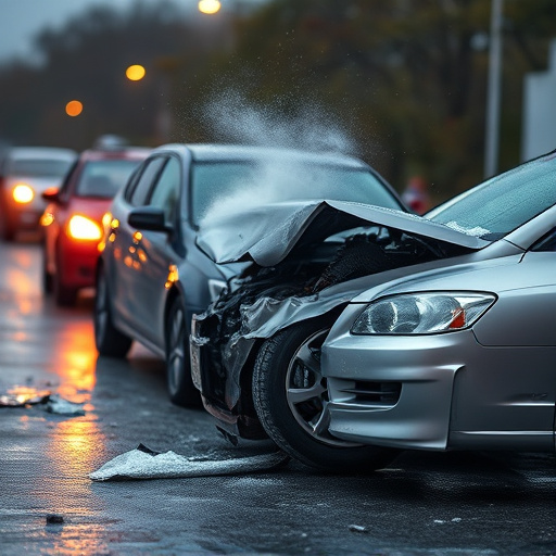 car crash damage