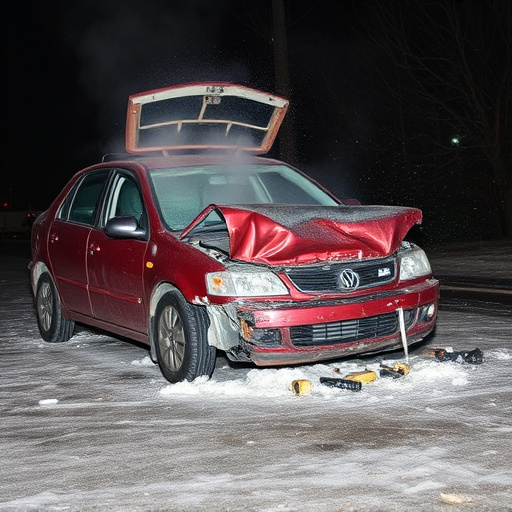car crash damage