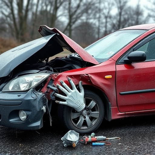 car crash damage
