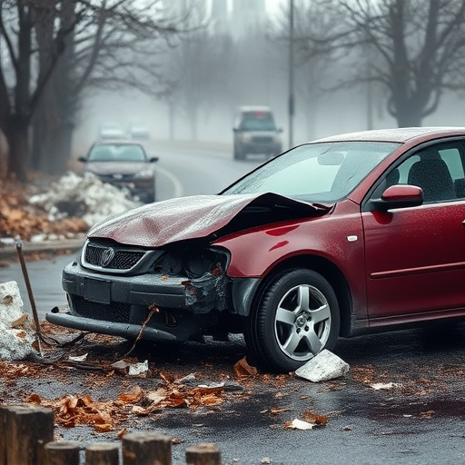 car crash damage