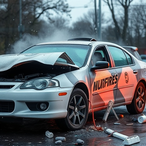 car crash damage