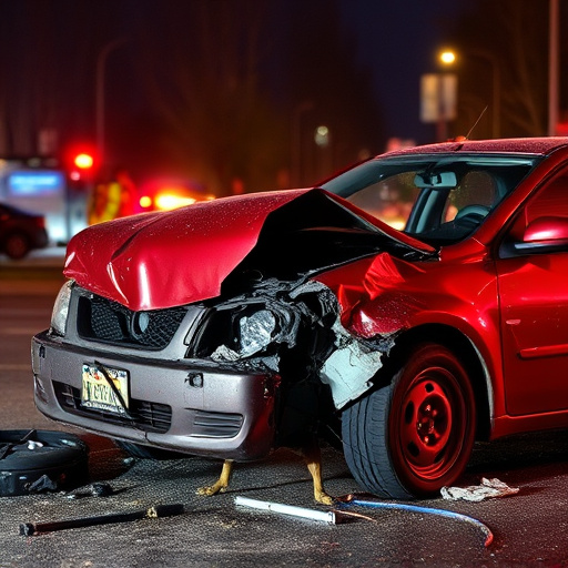car crash damage