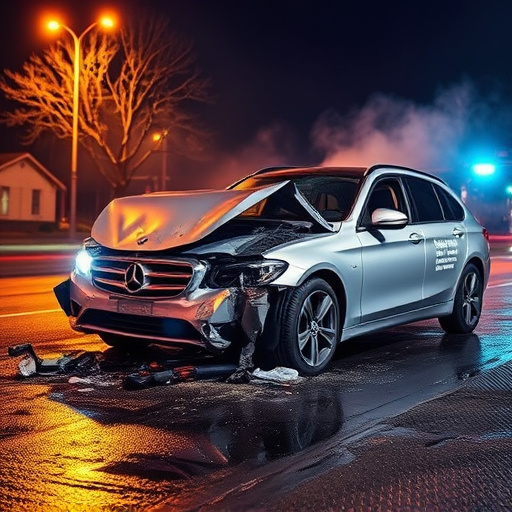 car crash damage