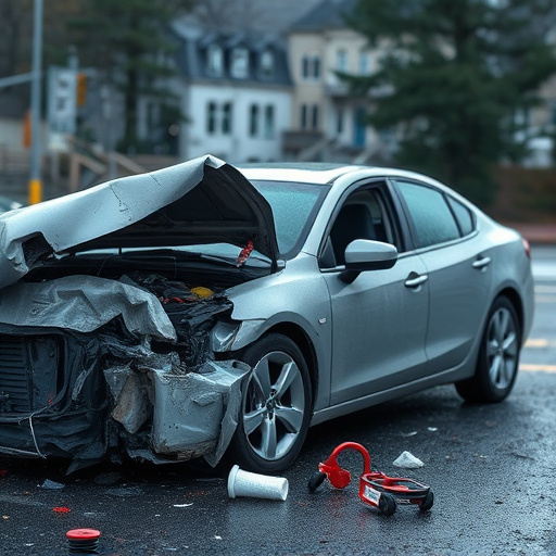 car crash damage