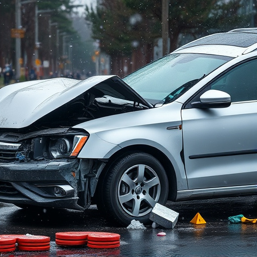 car crash damage