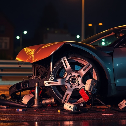 car crash damage