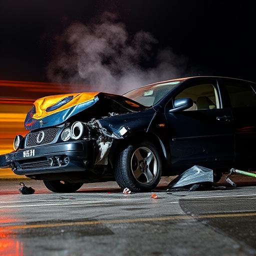 car crash damage