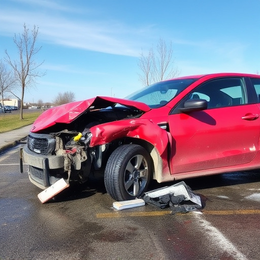 car crash damage