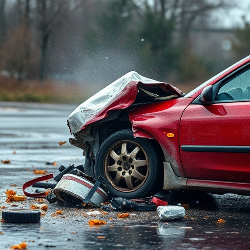 car crash damage