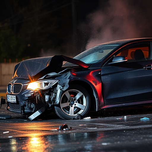 car crash damage
