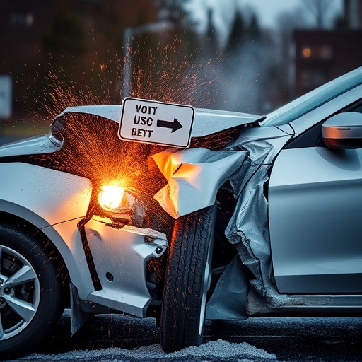 car crash damage