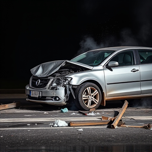 car crash damage