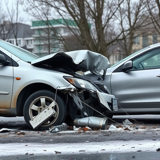 car crash damage