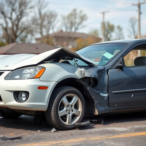 car crash damage