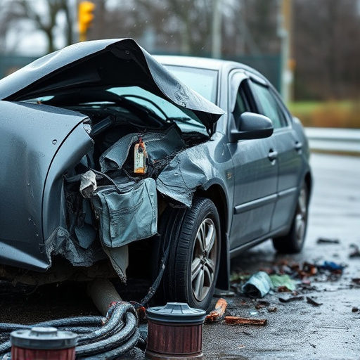 car crash damage