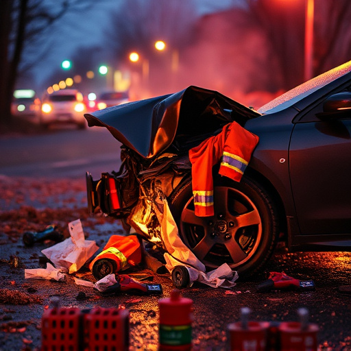 car crash damage